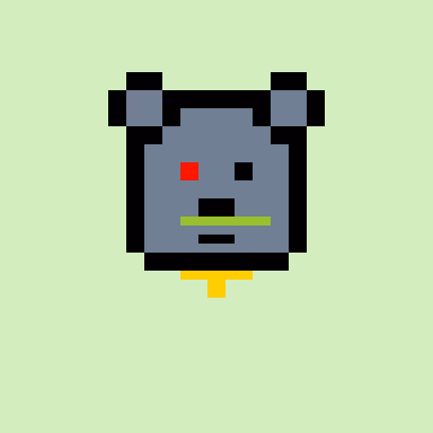 Pixel Bear #11032