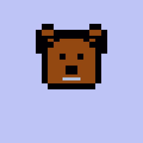 Pixel Bear #62047