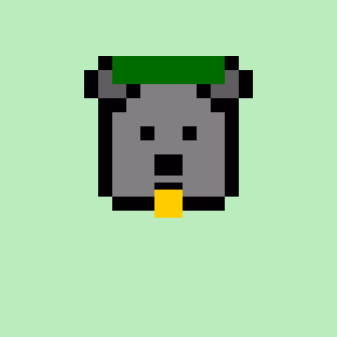 Pixel Bear #11354