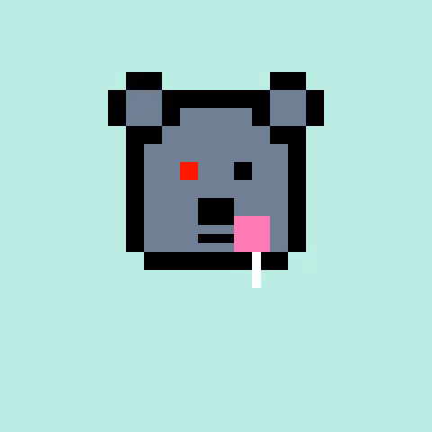 Pixel Bear #6239