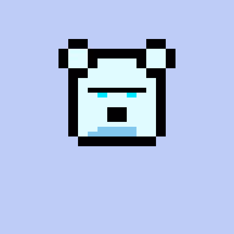 Pixel Bear #24623