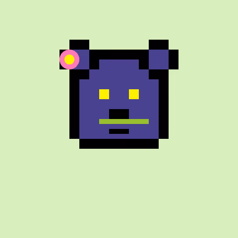 Pixel Bear #30866