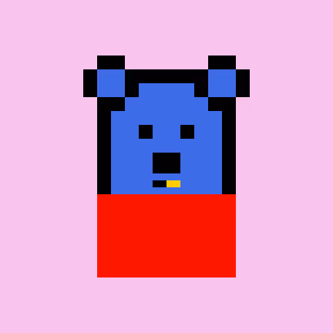 Pixel Bear #10167