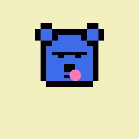 Pixel Bear #32534