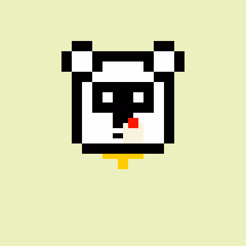 Pixel Bear #32372