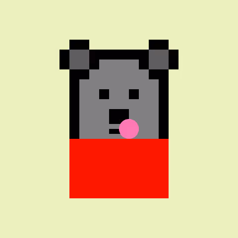 Pixel Bear #11247