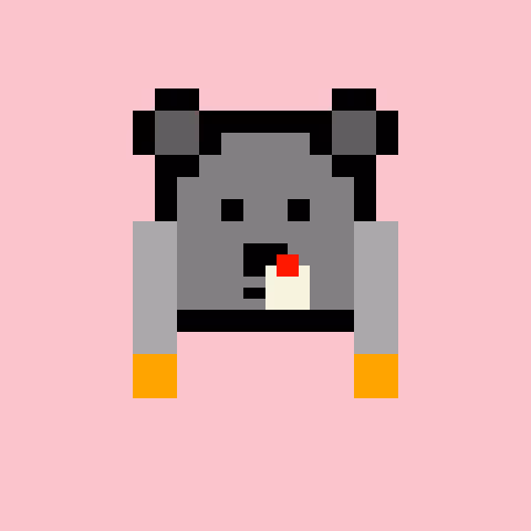 Pixel Bear #42889