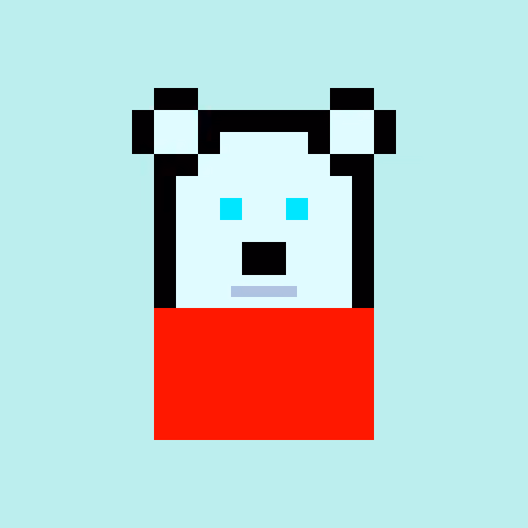 Pixel Bear #53499