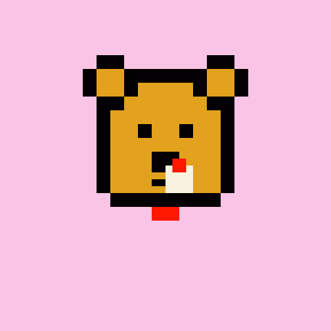 Pixel Bear #55360