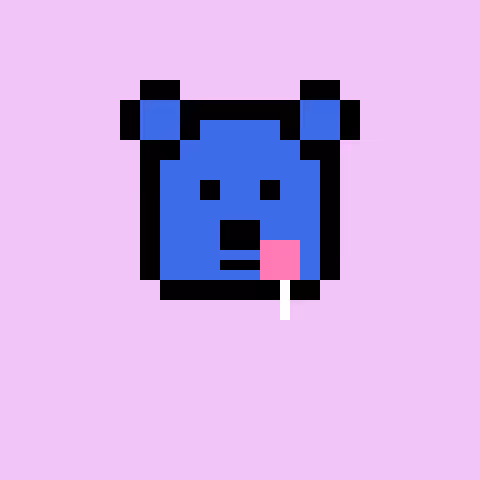 Pixel Bear #56391