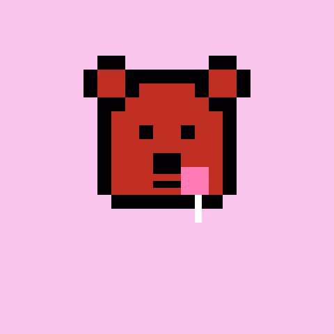 Pixel Bear #65507