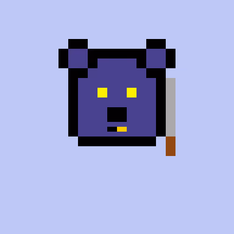 Pixel Bear #36686