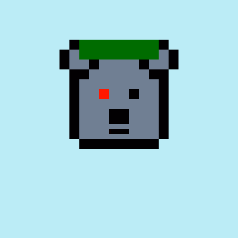 Pixel Bear #54271