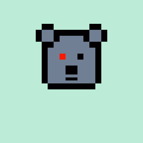Pixel Bear #40197
