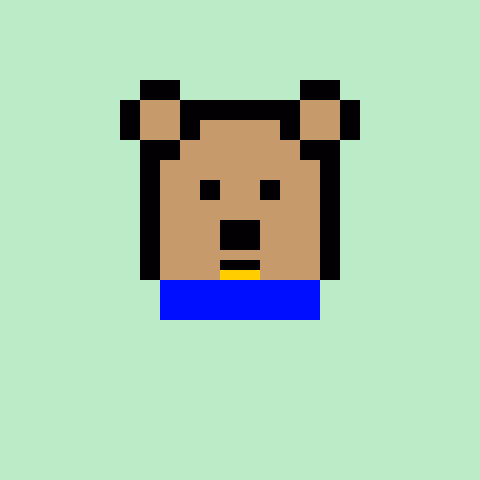 Pixel Bear #20424