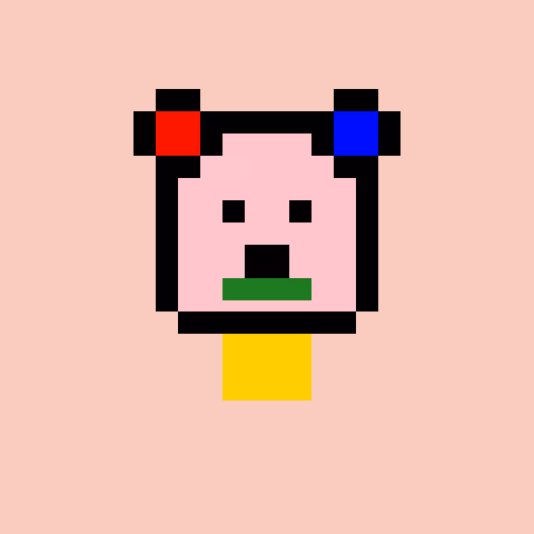 Pixel Bear #980