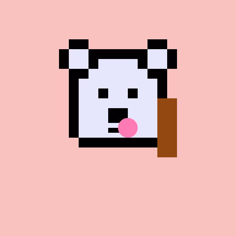 Pixel Bear #7927