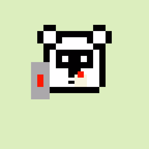 Pixel Bear #34801