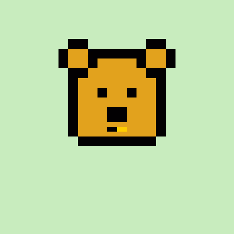 Pixel Bear #77514