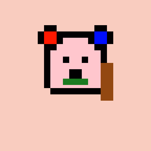 Pixel Bear #47040