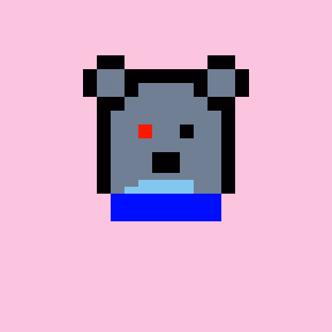 Pixel Bear #10347