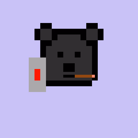 Pixel Bear #31733