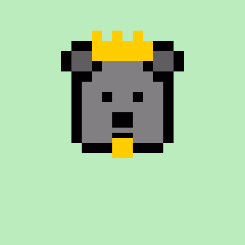 Pixel Bear #15393