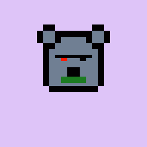 Pixel Bear #44986