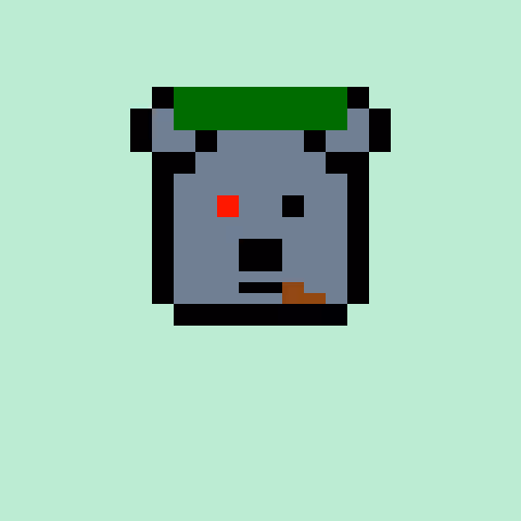 Pixel Bear #52774