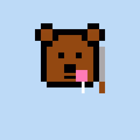 Pixel Bear #31320