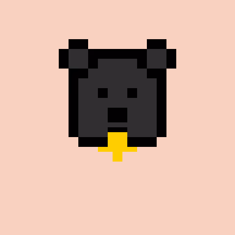 Pixel Bear #995
