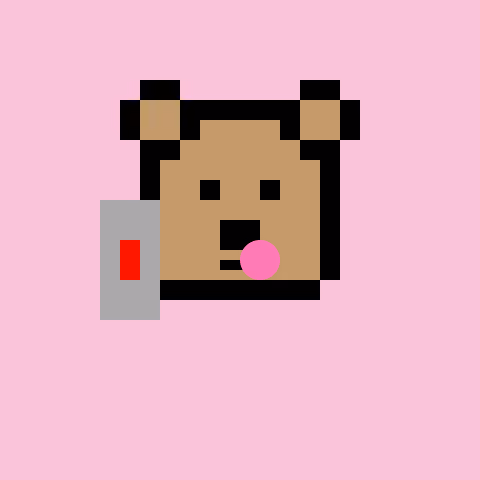 Pixel Bear #55890