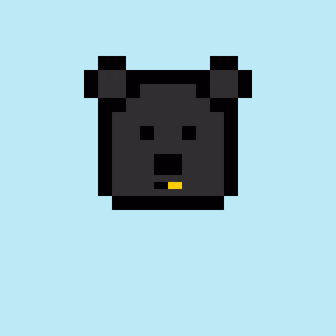 Pixel Bear #46405