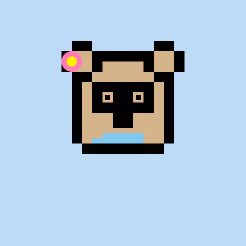 Pixel Bear #2233
