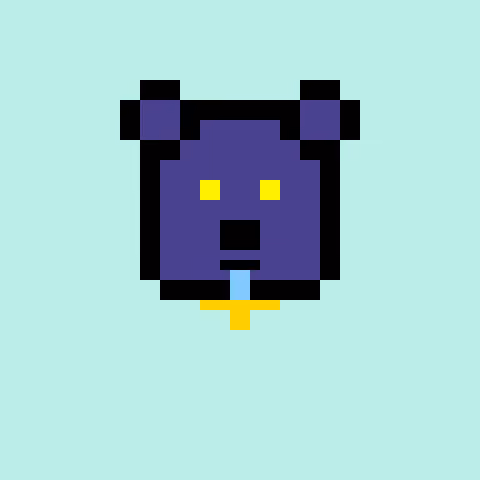 Pixel Bear #76361