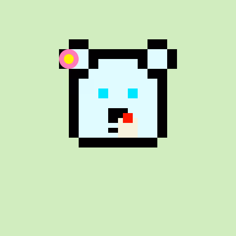 Pixel Bear #20225