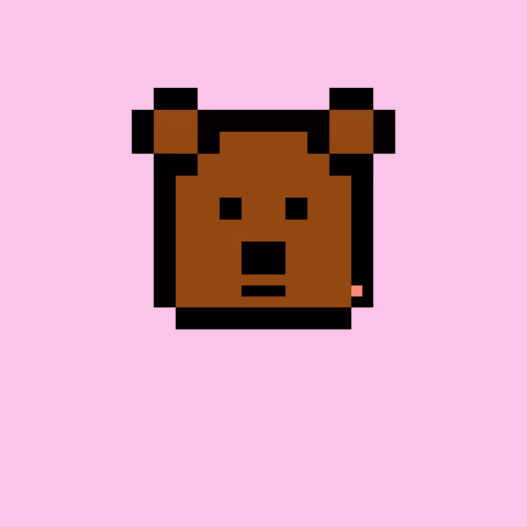 Pixel Bear #3249
