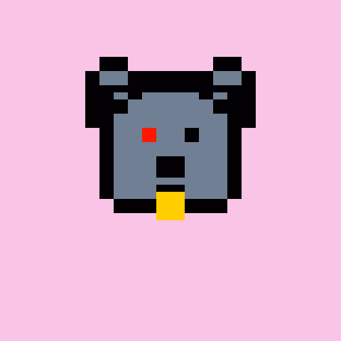 Pixel Bear #59570