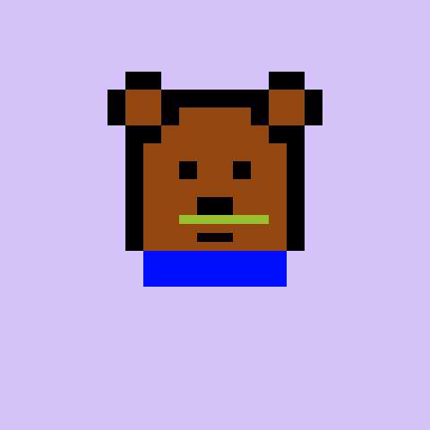 Pixel Bear #37557