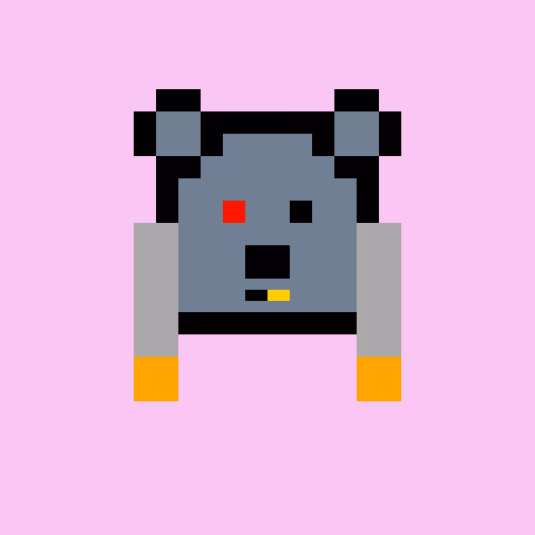 Pixel Bear #55253