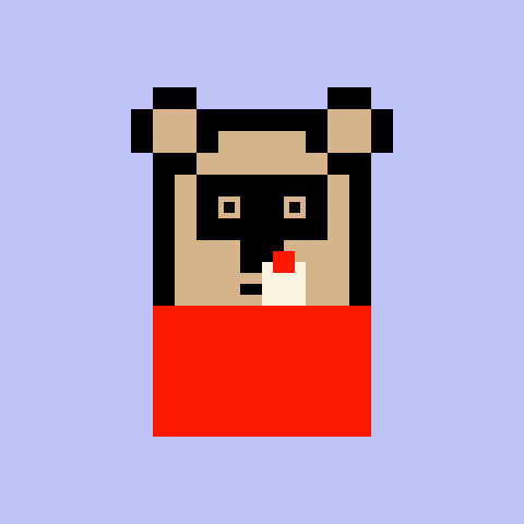 Pixel Bear #9594