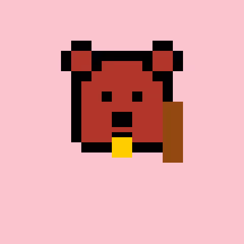 Pixel Bear #51977