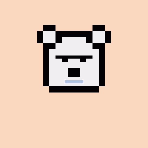Pixel Bear #27035