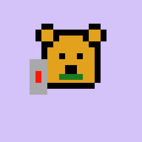 Pixel Bear #65010
