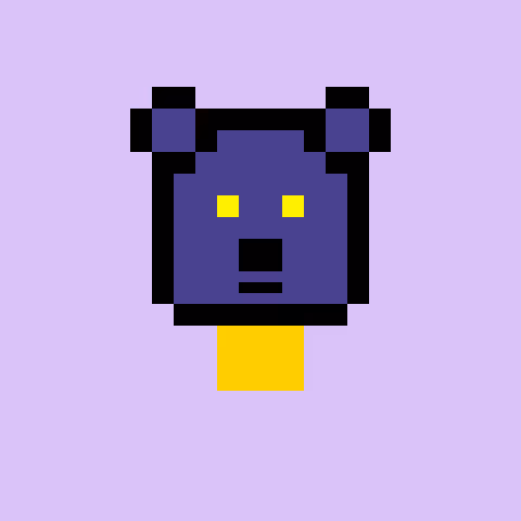 Pixel Bear #12460