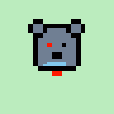 Pixel Bear #45709