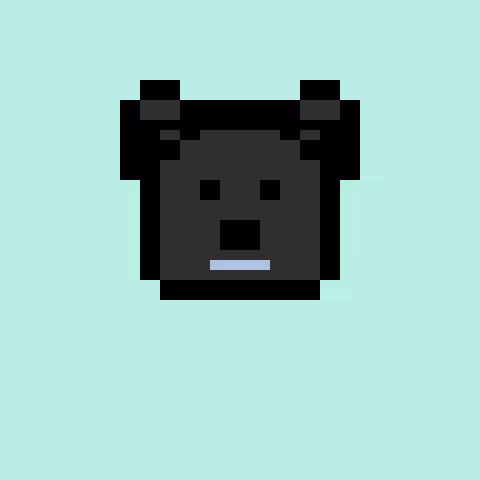Pixel Bear #28397