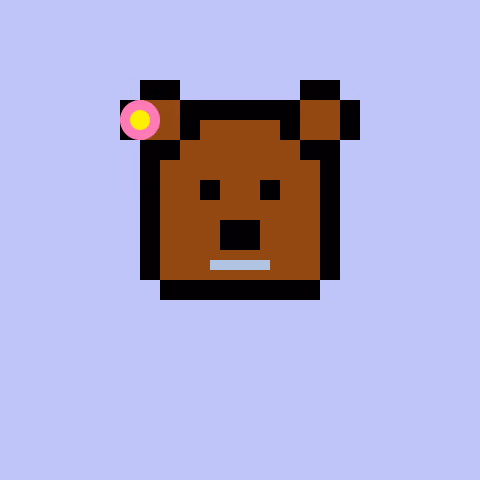 Pixel Bear #70148