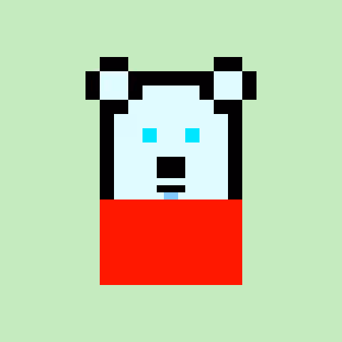 Pixel Bear #67116