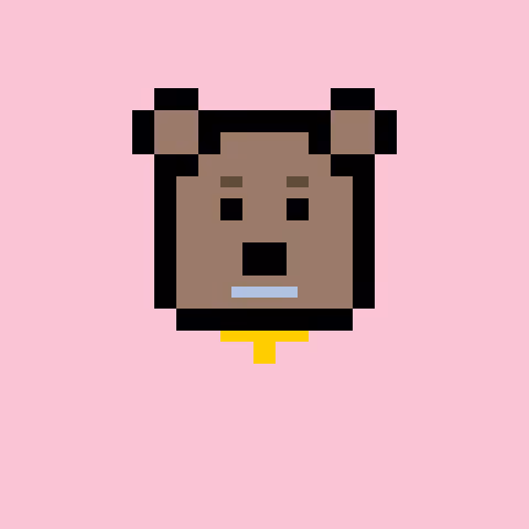 Pixel Bear #16525